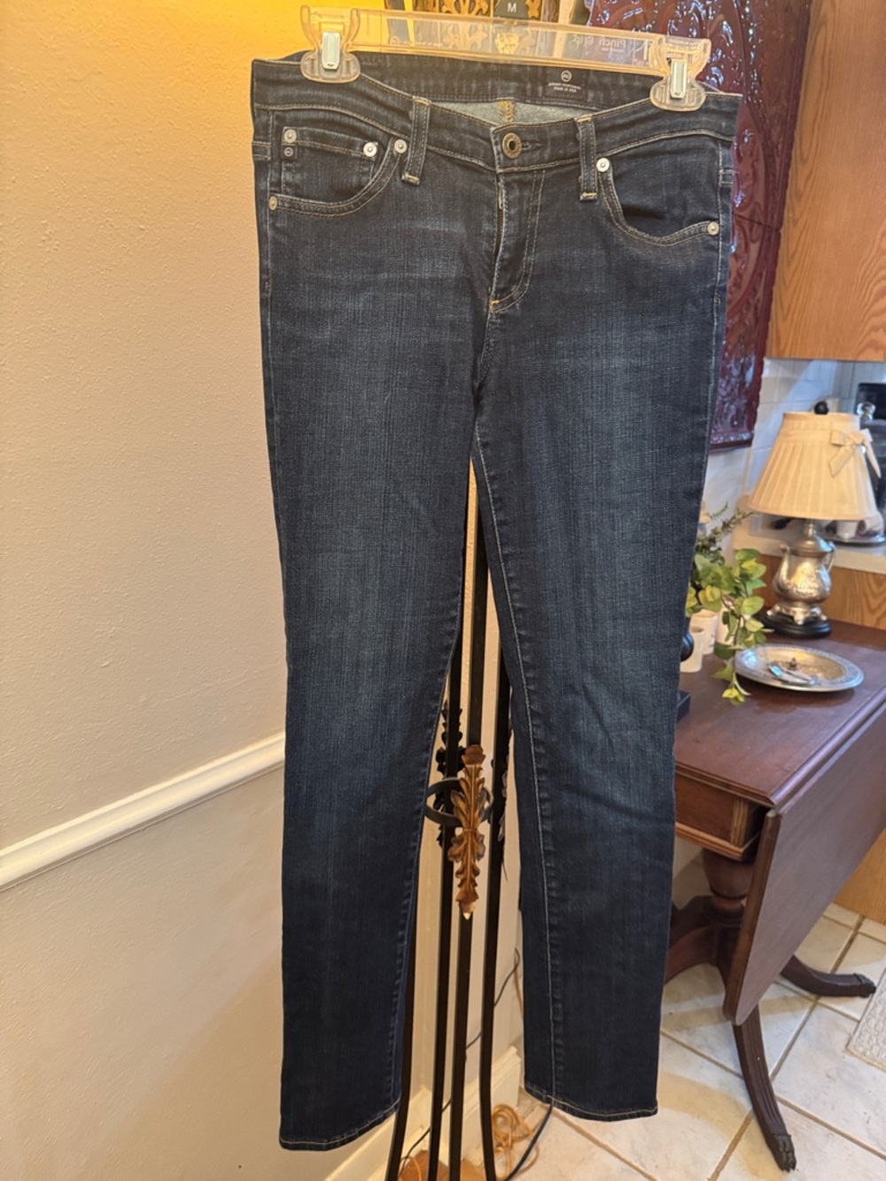 Ag Adriano Goldschmied Women's Dark Blue Skinny Jeans